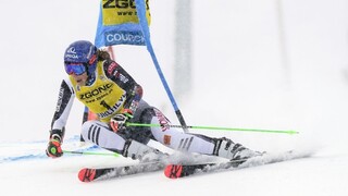 Vlhová neudržala náskok, v obrovskom slalome skončila tretia