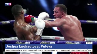 Boxer Joshua obhájil štyri opasky, knokautoval Puleva