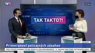 Primeranosť policajných zásahov