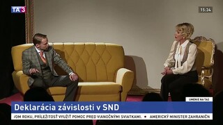 Vianoce u Katky Knechtovej / Deklarácia závislosti v SND / Stromček zo sklenených ozdôb / Na kávičke s Máriou Čírovou