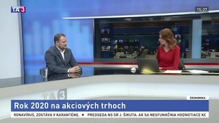 HOSŤ V ŠTÚDIU: Analytik L. Lipovský o akciových trhoch počas pandémie