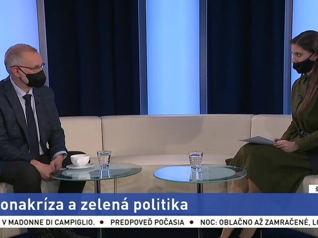 ŠTÚDIO TA3: L. Miko zo Zastúpenia EK o koronakríze a zelenej politike