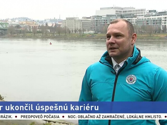Kajakár Juraj Tarr oficiálne ukončil aktívnu športovú kariéru