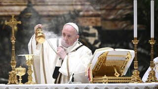 Vianočná omša s pápežom Františkom