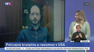 ŠTÚDIO TA3: J. Lepš o policajnej brutalite a rasizme v USA