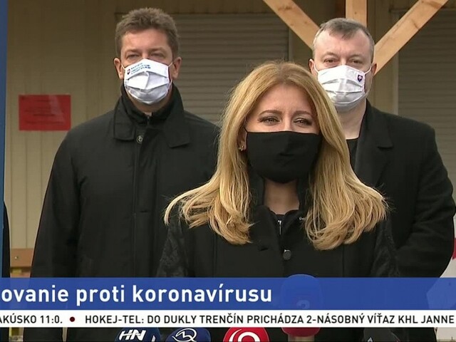 TB prezidentky Z. Čaputovej o očkovaní na Slovensku