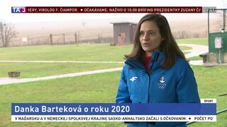 Šport i štúdium. Barteková pre TA3 zhodnotila uplynulý rok