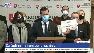 TB J. Šeligu po mimoriadnej schôdzi NR SR