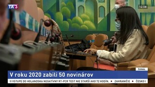 Rok 2020 zobral život desiatkam novinárov, doplatili na články o korupcii