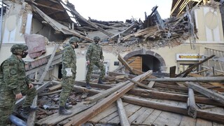 Ruiny, zranení, evakuovaní. Ako vyzerá Chorvátsko po zemetrasení