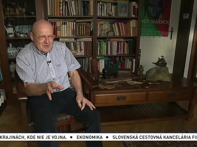 Portrét diplomata a historika Miroslava Musila
