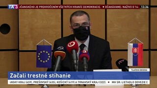 Vyhlásenie M. Žilinku k začatiu trestného stíhania v prípade M. Lučanského