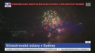 V Austrálii oslávili príchod roka 2021