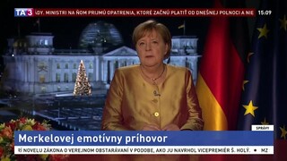 Merkelová mala posledný silvestrovský príhovor. Hovorila aj o koronavíruse