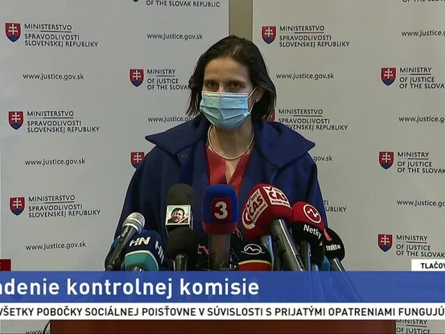 TB ministerky M. Kolíkovej aj o zriadení kontrolnej komisie