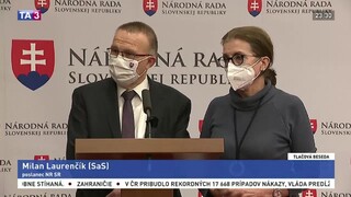 TB M. Laurenčíka a A. Zemanovej po výbore k M. Lučanskému