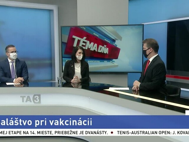 Predbiehanie sa pri očkovaní / Priemysel a potraviny v roku 2021