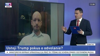 ŠTÚDIO TA3: Amerikanista J. Lepš o druhom odvolávaní Trumpa