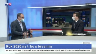 HOSŤ V ŠTÚDIU: J. Palenčár o roku 2020 na trhu s bývaním