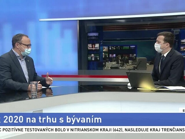 HOSŤ V ŠTÚDIU: J. Palenčár o roku 2020 na trhu s bývaním