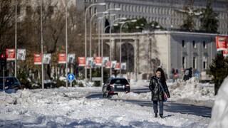 Sneh spôsobil obrovské škody, Madrid chce vyhlásiť núdzový stav