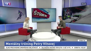 ŠTÚDIO TA3: Mentálna koučka Petry Vlhovej P. Zorvan o jej tréningu