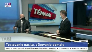 Testovanie nasilu, očkovanie pomaly