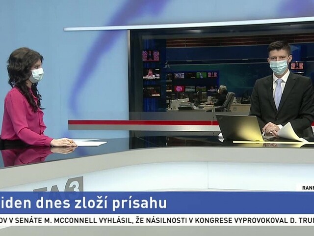 ŠTÚDIO TA3: J. Biden zloží prísahu