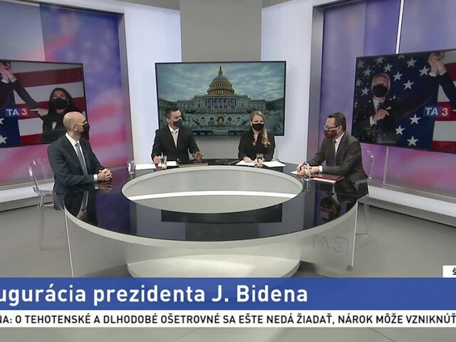 Špeciálne Štúdio TA3 o inaugurácii prezidenta Joea Bidena