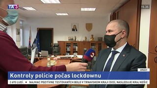 Prezident PZ P. Kovařík o kontrolách polície počas lockdownu