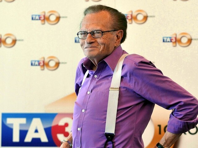 Zomrel slávny Larry King, ktorý bol aj v TA3. Mal Covid
