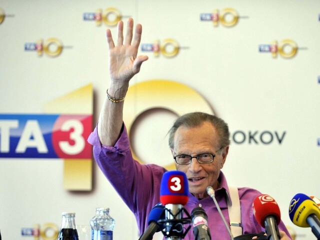 Kto bol legendárny Larry King? Vyspovedal aj expremiéra SR