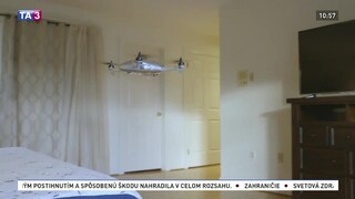 Je vraj prvým svojho druhu. Dron môže pomôcť aj pri prehliadke domu