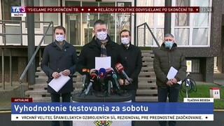 TB I. Matoviča, M. Krajčího a R. Mikulca o výsledkoch sobotného skríningu