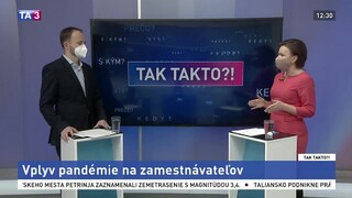 Vplyv pandémie na zamestnávateľov