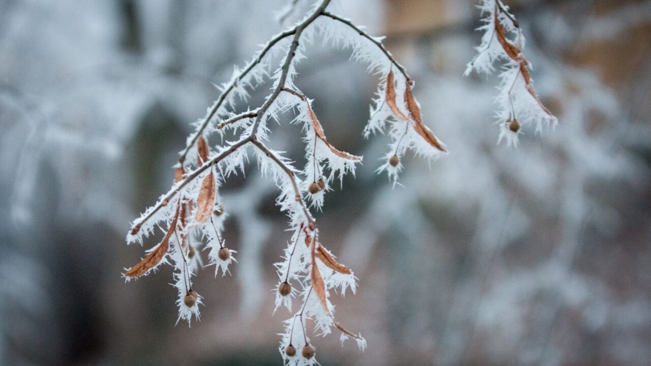 Potenciálne nebezpečenstvo. Teplota môže klesnúť na mínus 18 stupňov