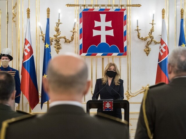 Prezidentka vymenovala generálov. Hovorila aj o našej úlohe v NATO