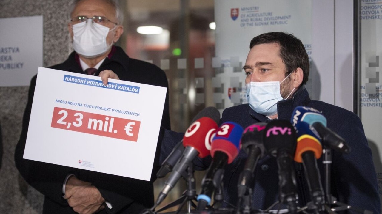 Potravinový katalóg stál vyše dva milióny a nefunguje. Mičovský to rieši