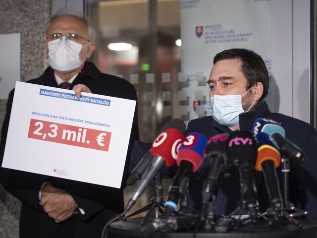 Potravinový katalóg stál vyše dva milióny a nefunguje. Mičovský to rieši