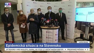 TB ministra M. Krajčího o epidemickej situácii na Slovensku
