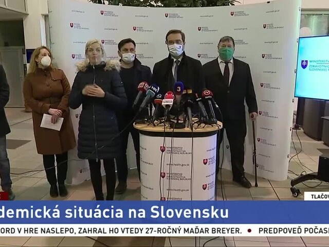 TB ministra M. Krajčího o epidemickej situácii na Slovensku