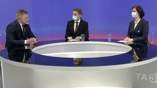 Ostrý duel Fica a Remišovej v TA3: Slová o gestape aj slabom premiérovi