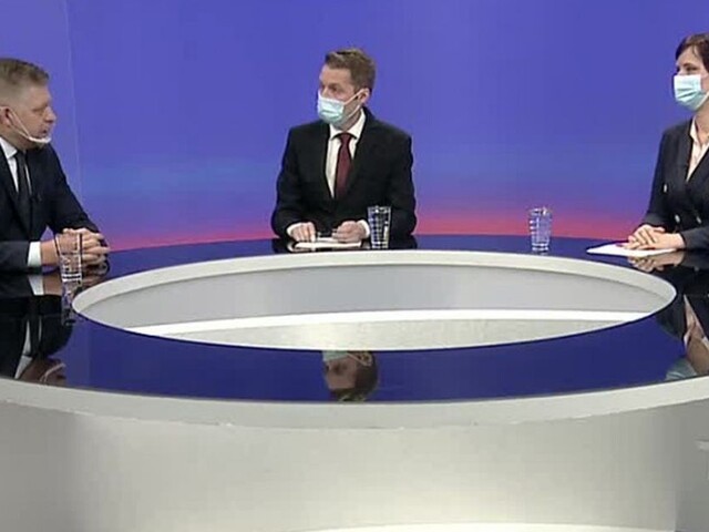 Ostrý duel Fica a Remišovej v TA3: Slová o gestape aj slabom premiérovi