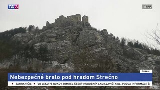 Skalné bralo ohrozuje vodičov, prioritou je však zhotoviť tunel Višňové