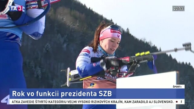 Prezident SZB P. Vozár o výkonoch našich biatlonistov