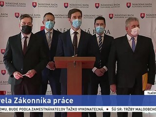 TB predstaviteľov Smeru-SD o novele Zákonníka práce