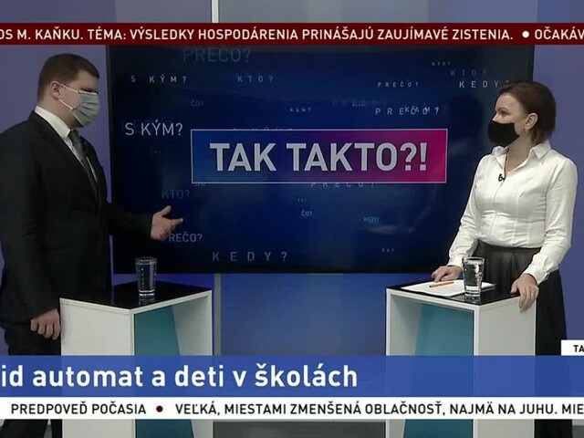 Covid automat a deti v školách