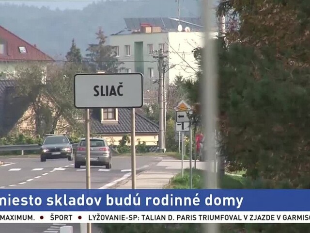 Obyvatelia Sliača si vydýchli, sklady neďaleko mesta nepostavia