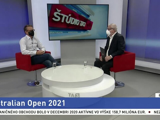 ŠTÚDIO TA3: Tenisový tréner Š. Čižmarovič o Australian Open