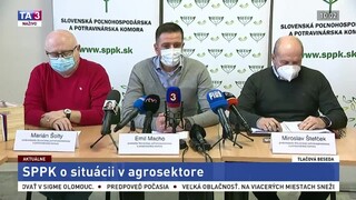 TB predstaviteľov potravinárskej komory o kritickej situácii v agrosektore